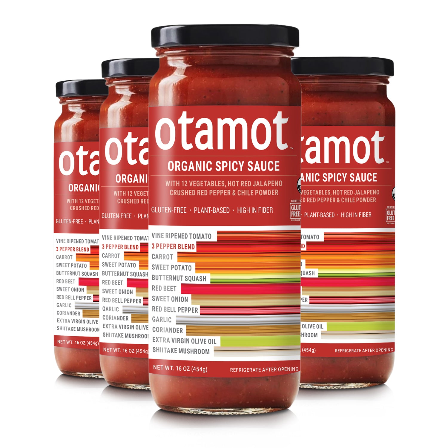 Organic Spicy Sauce 4-Pack