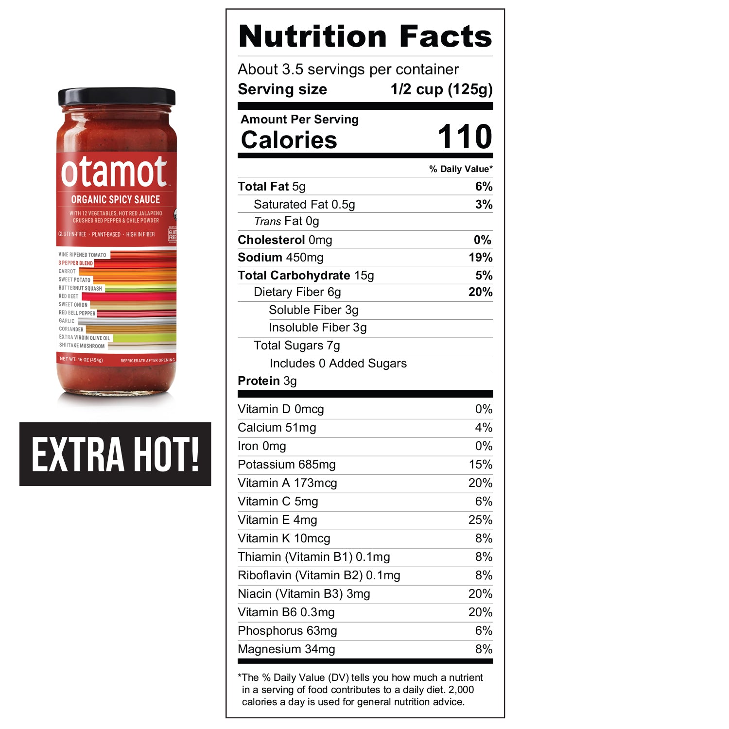 Organic Spicy Sauce 4-Pack