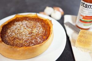 Chicago-Style Deep Dish Pizza